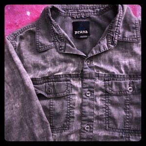 Beautifully Distressed Prana Long Sleeve